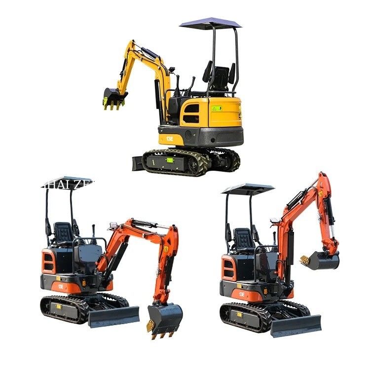 2Mini escavadeira de.5 toneladas Máquina de escavadeira pequena de 8.6 kW com motor de emissões Euro V