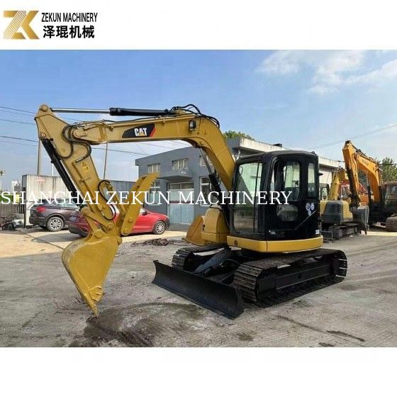Excavadora usada de 8 toneladas CAT 308 Crawler 308D Mini Bagger com excelente desempenho