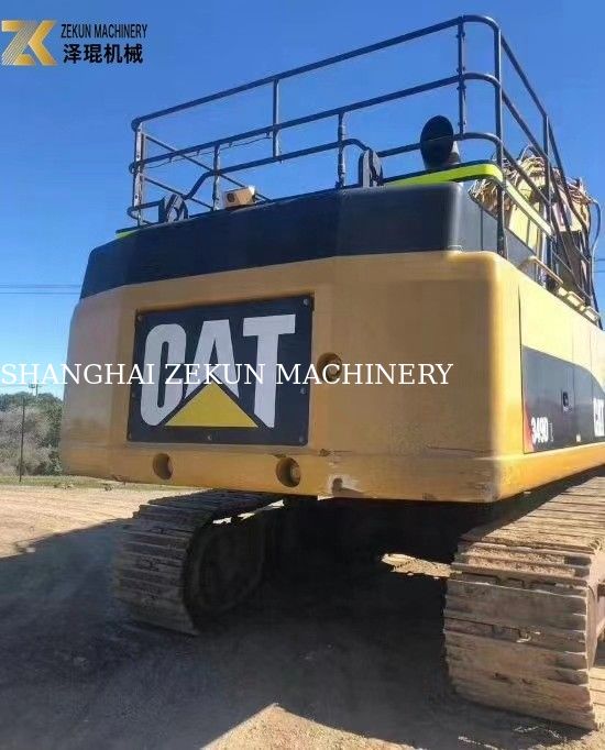 Excavadora CAT 349E usada de 49 toneladas com pintura original para venda
