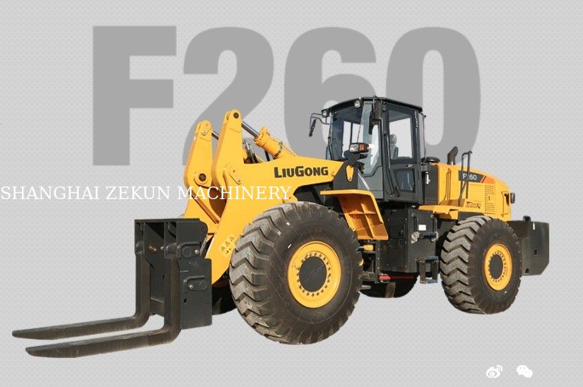 Forquilha de segunda mão F260 Carregadora 7-9 toneladas para lojas de materiais de construção