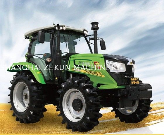 Tractor verde de 100 hp 4WD Tractor novo para uso agrícola