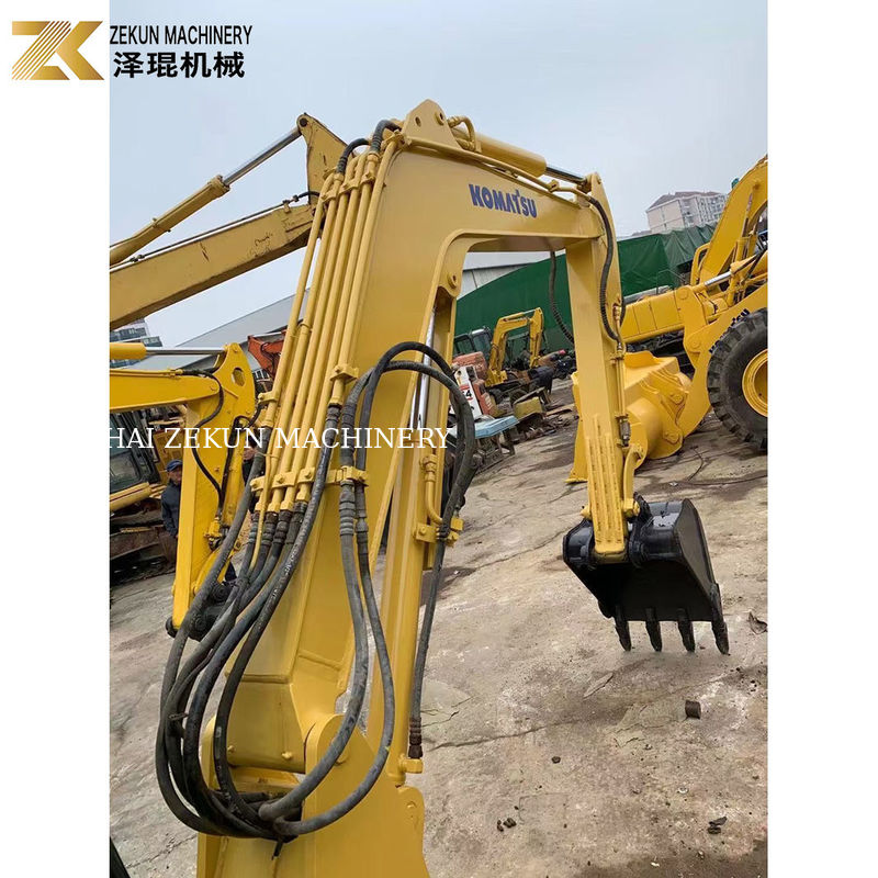 Excavadora de segunda mão Komatsu PC55MR-2 com 28.5KW de potência e 0.2m3 de capacidade de balde