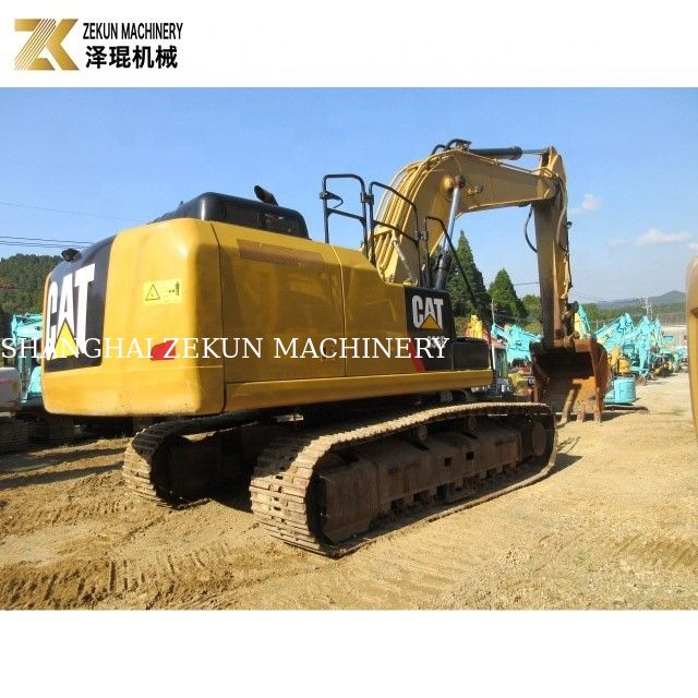 Excavadora CAT 336 de 36 toneladas usada com cilindro hidráulico e válvula originais