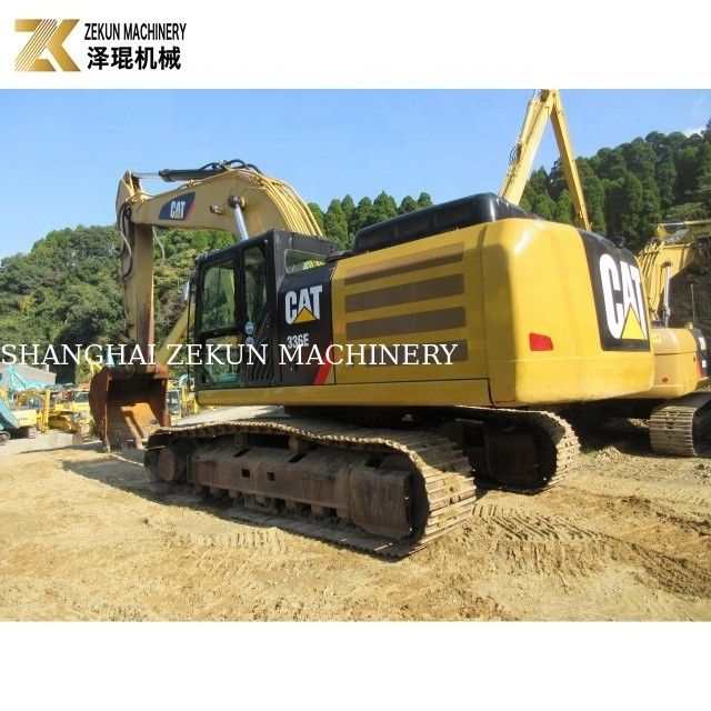 Excavadora CAT 336 de 36 toneladas usada com cilindro hidráulico e válvula originais