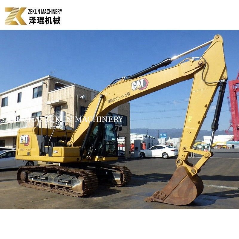 Excavadora original CAT 320 feita no Japão com Jack Hammer pintura original 320GC