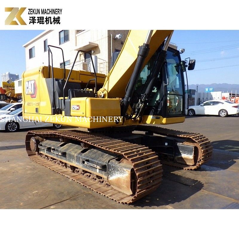 Excavadora original CAT 320 feita no Japão com Jack Hammer pintura original 320GC