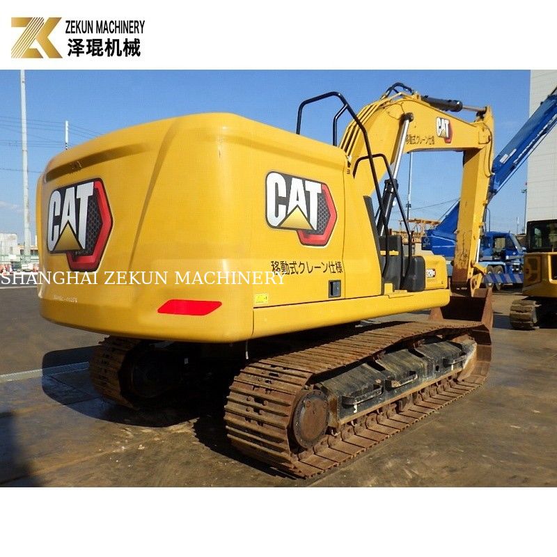 Excavadora original CAT 320 feita no Japão com Jack Hammer pintura original 320GC