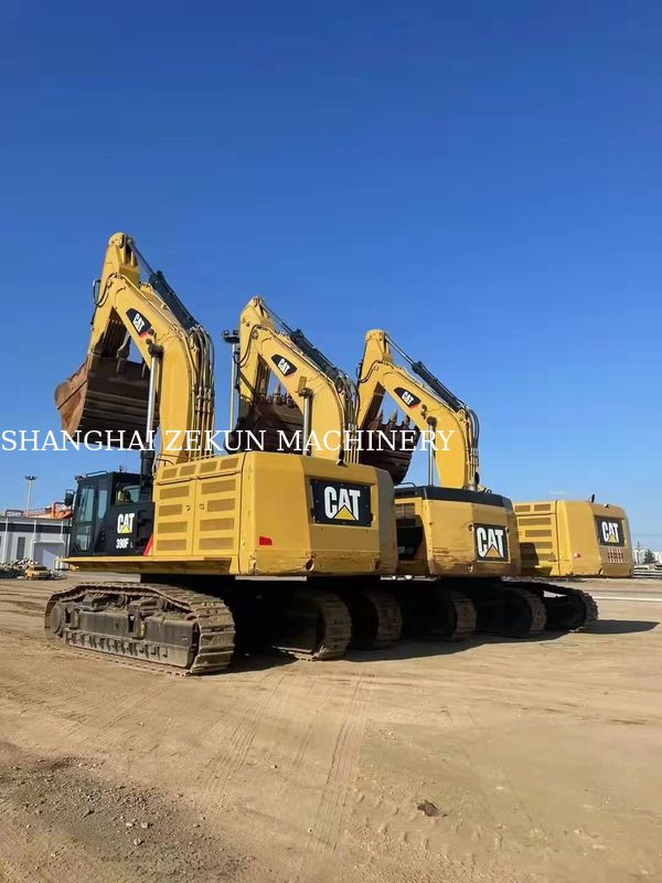 Equipamento de construção de segunda mão Excavadora de rastreamento Cat 390F com motor Cat 390 KW