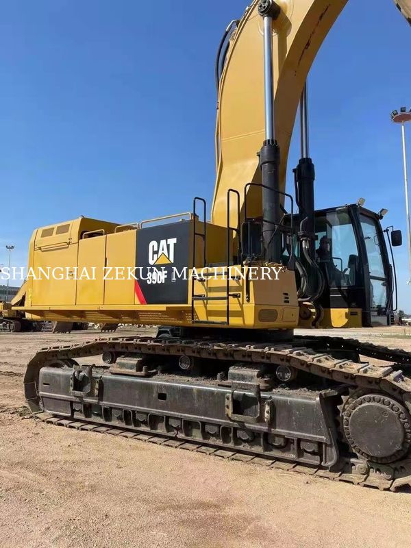 Equipamento de construção de segunda mão Excavadora de rastreamento Cat 390F com motor Cat 390 KW