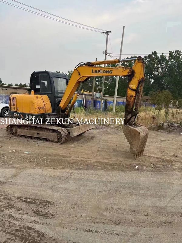 9017F ZTS Mini Excavadora de 1,8 toneladas de Liu Gong 46,3kW Máquina Peso 7500Kg