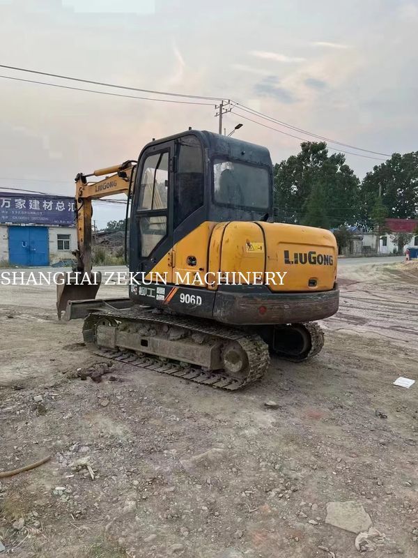9017F ZTS Mini Excavadora de 1,8 toneladas de Liu Gong 46,3kW Máquina Peso 7500Kg