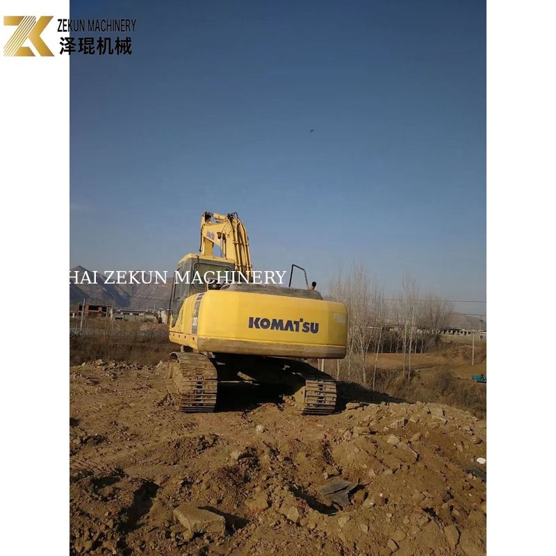 Excavadora Komatsu PC200-7 de 20 toneladas utilizada em 2015 para máquinas de construção