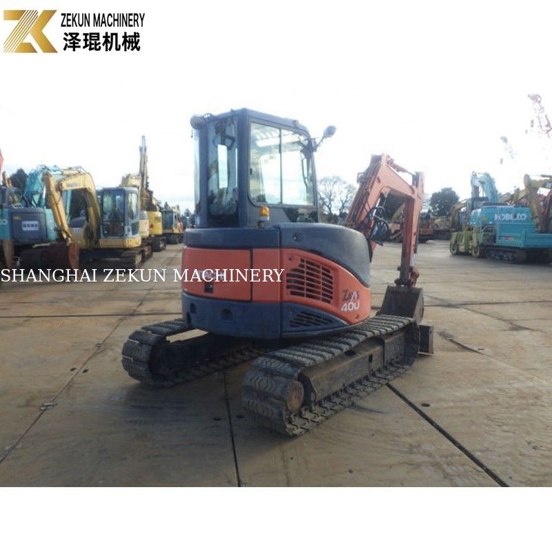 Excavadora usada Hitachi zx40u 4 toneladas Peso operacional 2001-4000 horas de trabalho