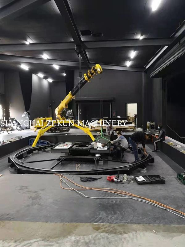 Mini Spider Lifting Crawler Crane KB8.0 Guindaste hidráulico para Max. Alteza de elevação 15,7m