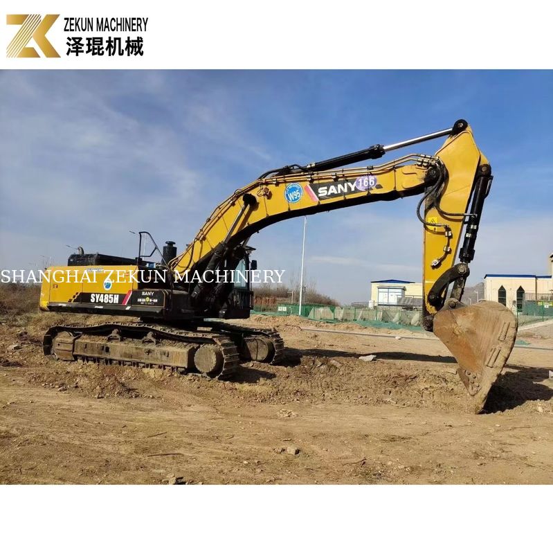 Grande Construção Usado Sany 485 Excavator SY485H 48 Ton com SANY 6WG1X Motor