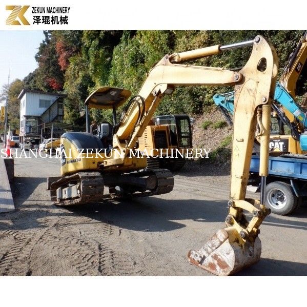 Excavadora japonesa Komatsu PC55MR PC55MR-2 de 5,5 toneladas para edificações e escavações agrícolas