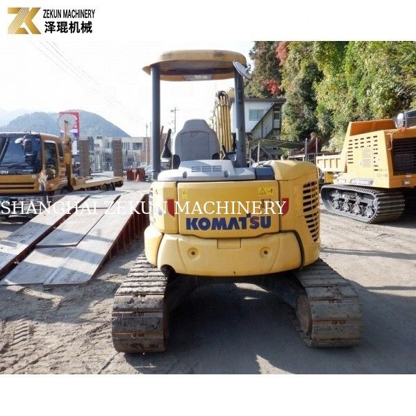 Excavadora japonesa Komatsu PC55MR PC55MR-2 de 5,5 toneladas para edificações e escavações agrícolas