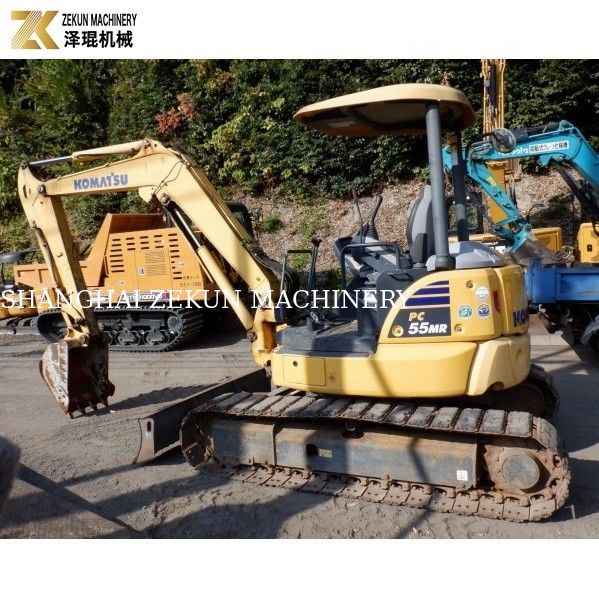 Excavadora japonesa Komatsu PC55MR PC55MR-2 de 5,5 toneladas para edificações e escavações agrícolas