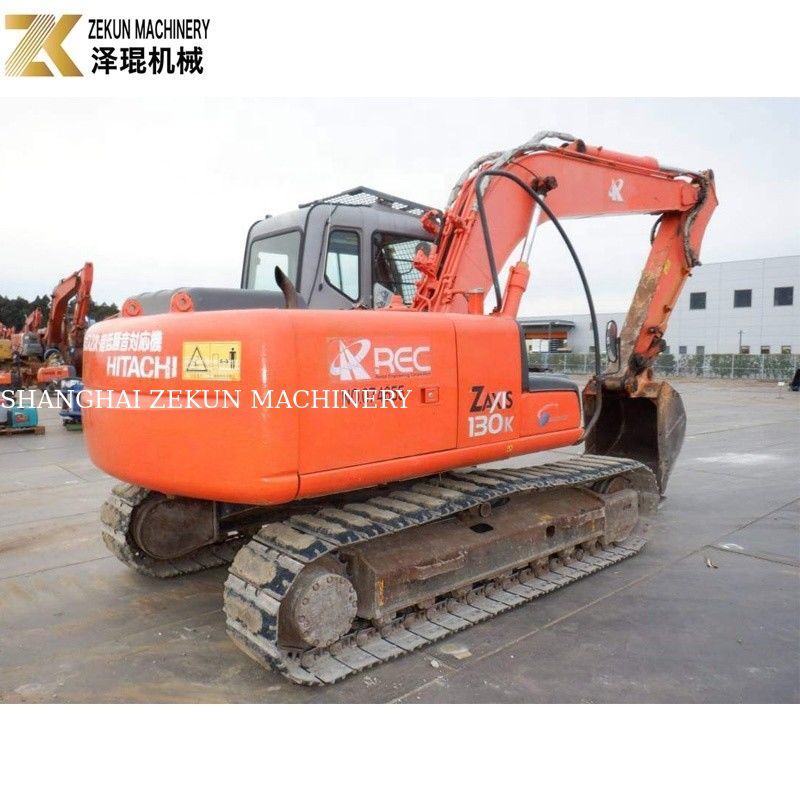 Excavadora usada Hitachi ZX130 ZX130K ZX130H com desempenho original e estável do Japão