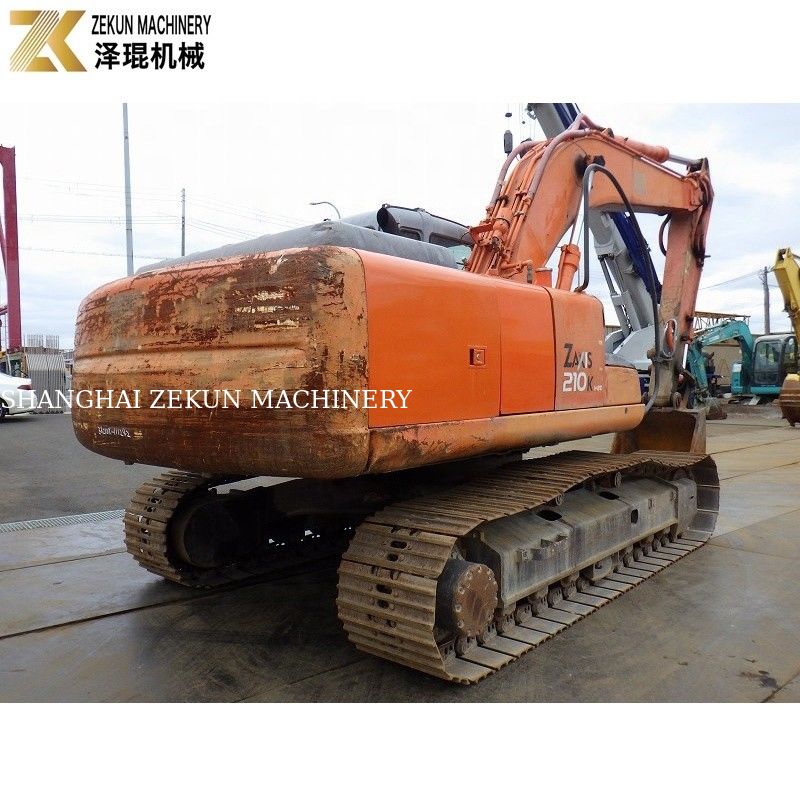 21 toneladas Usado Hitachi Zaxis 210 Excavator ZX210 Crawler Excavator com 1,0m3 Capacidade de Balde