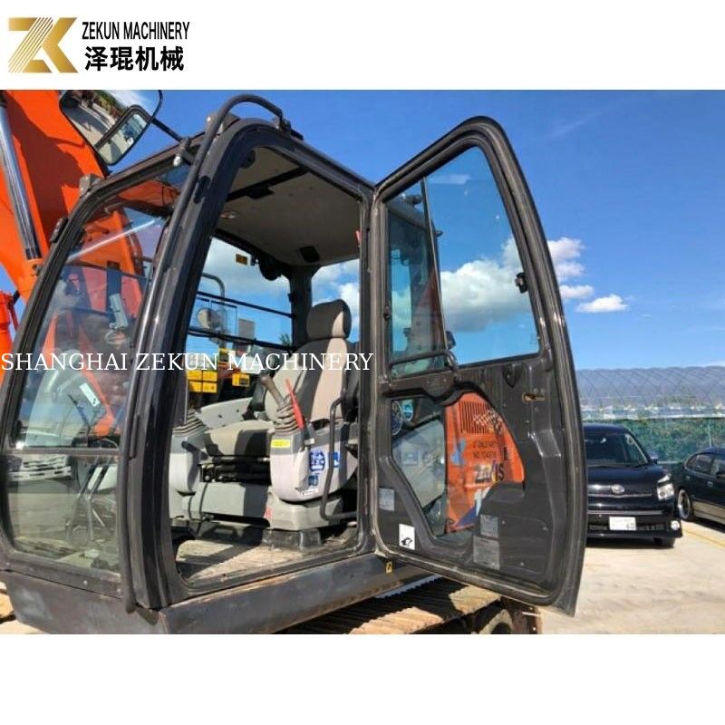 Mini Excavadora Usada Excavadoras de 12 toneladas Hitachi ZX120 Excavadora ZX120-6 com motor ISUZU