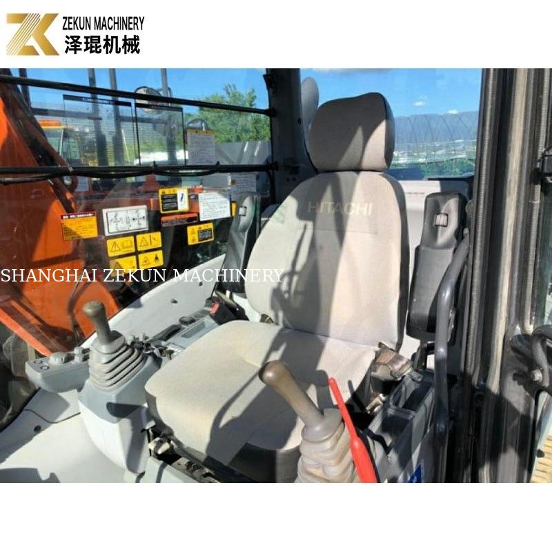 Mini Excavadora Usada Excavadoras de 12 toneladas Hitachi ZX120 Excavadora ZX120-6 com motor ISUZU