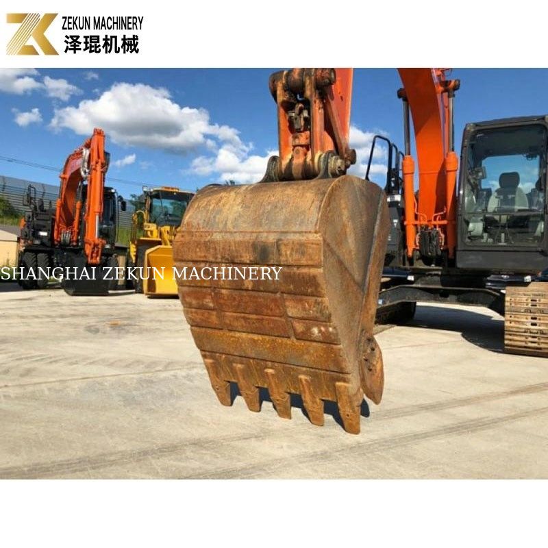 Mini Excavadora Usada Excavadoras de 12 toneladas Hitachi ZX120 Excavadora ZX120-6 com motor ISUZU
