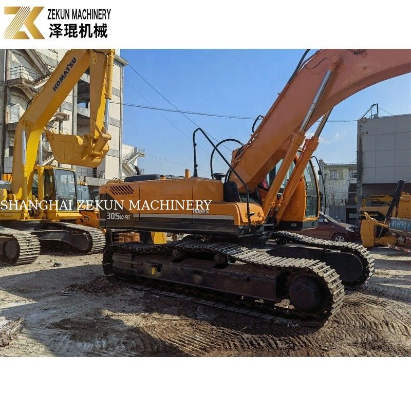 30 toneladas usadas Hyundai 305 Excavator 305LC 305LC-9T da Coreia 1.4m3 Balde