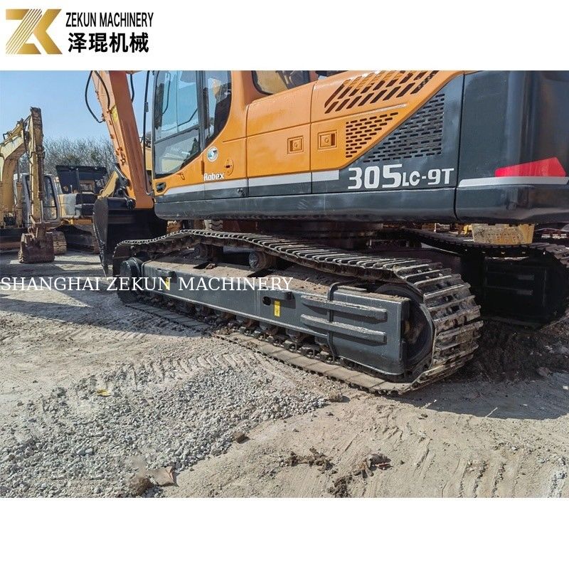 30 toneladas usadas Hyundai 305 Excavator 305LC 305LC-9T da Coreia 1.4m3 Balde