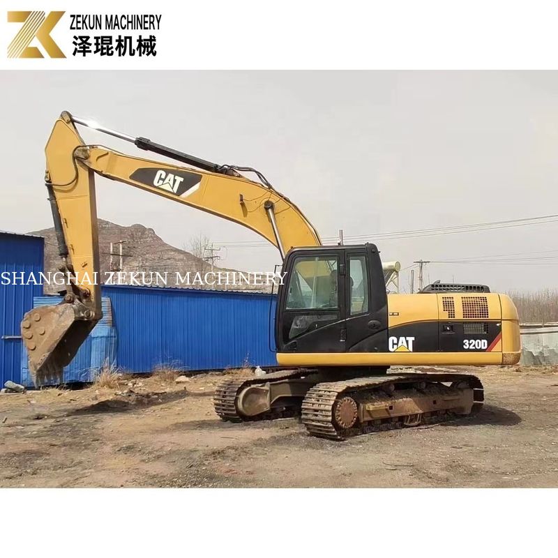 CAT 320D Excavadora de rastreamento usada no Japão 20930 KG Peso da máquina CAT válvula hidráulica