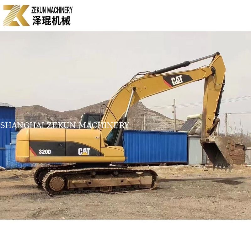 CAT 320D Excavadora de rastreamento usada no Japão 20930 KG Peso da máquina CAT válvula hidráulica