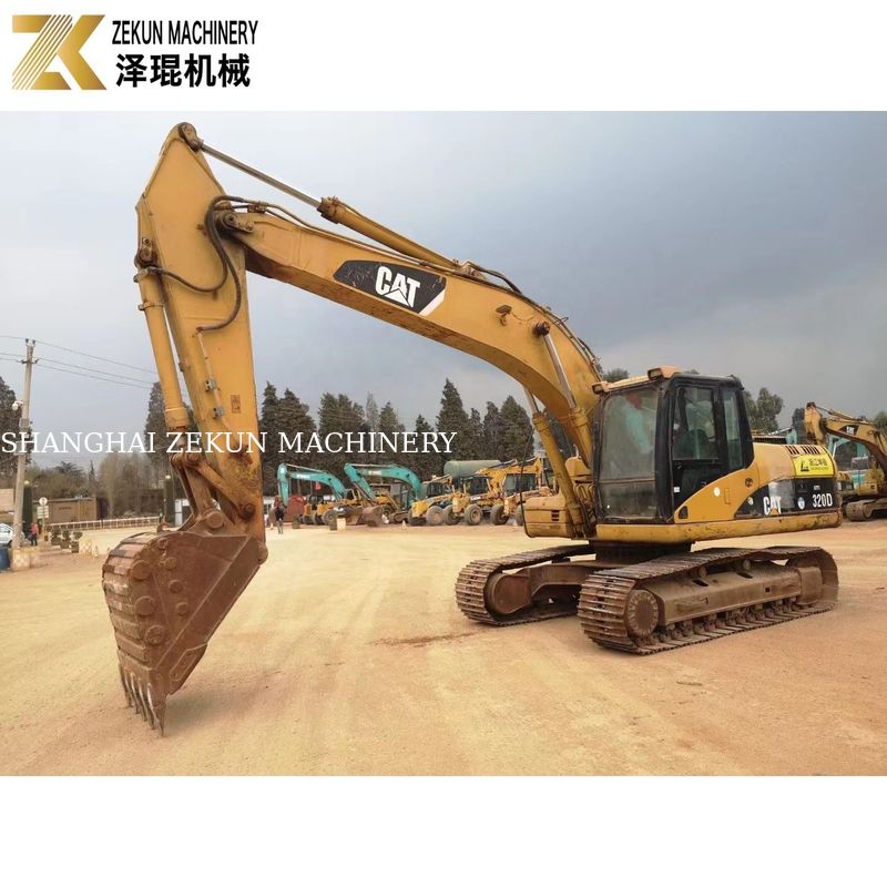 Injeção elétrica 20 toneladas Excavadora CAT 320D usada para máquinas de construção na melhor das hipóteses