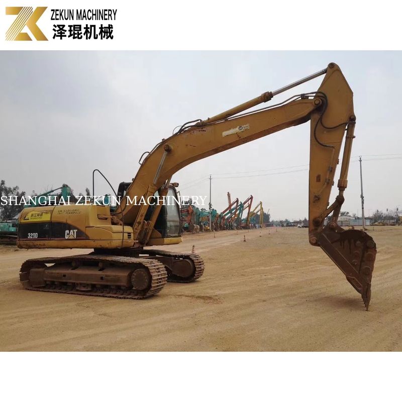 Injeção elétrica 20 toneladas Excavadora CAT 320D usada para máquinas de construção na melhor das hipóteses