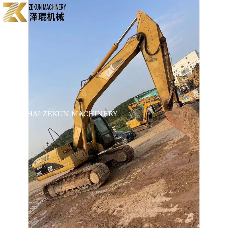 Excavadora CAT 320C de 20 toneladas Usada e em boas condições para as exigências do cliente