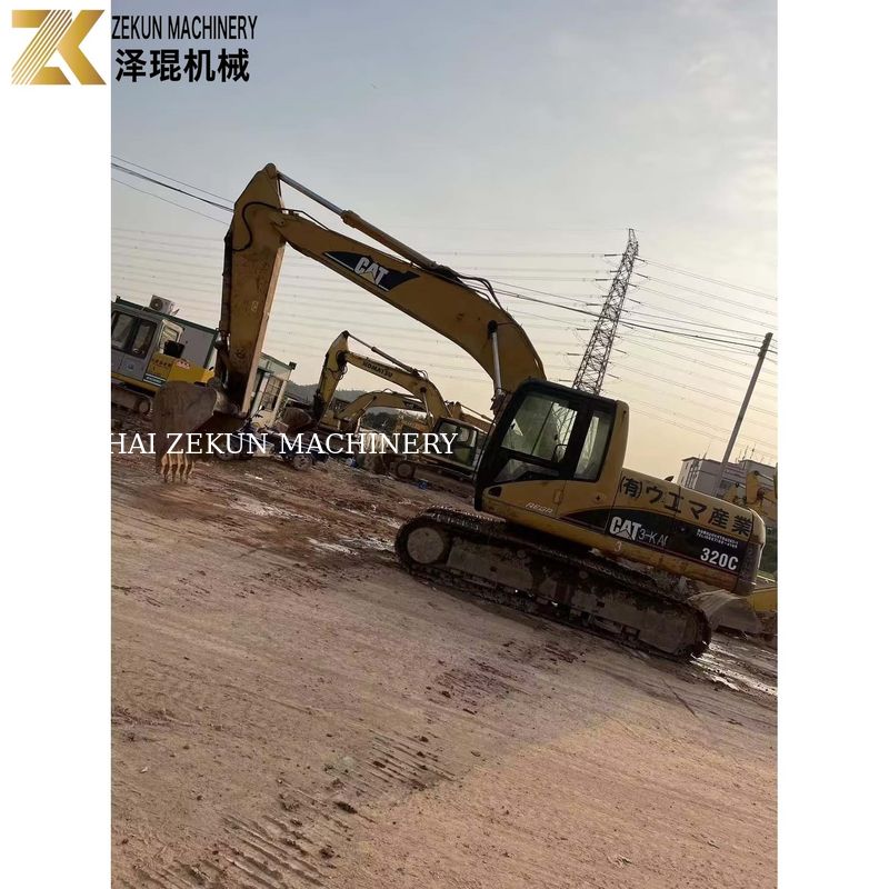 Excavadora CAT 320C de 20 toneladas Usada e em boas condições para as exigências do cliente