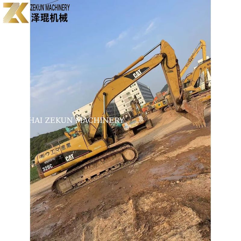 Excavadora CAT 320C de 20 toneladas Usada e em boas condições para as exigências do cliente