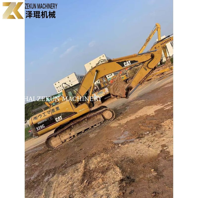 Excavadora CAT 320C de 20 toneladas Usada e em boas condições para as exigências do cliente