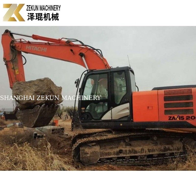 cilindro hidráulico original usado na escavadeira Hitachi Zaxis 200 com motor CC-6BG1T