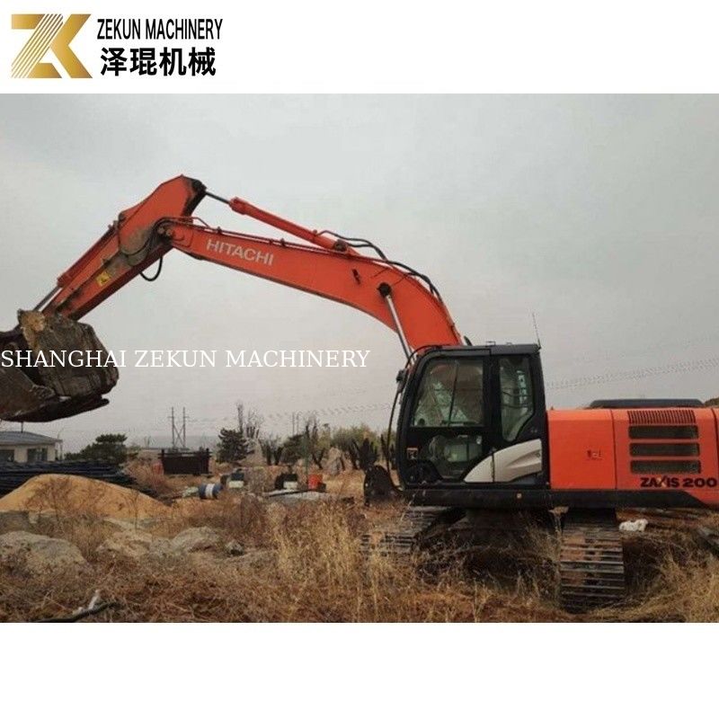 cilindro hidráulico original usado na escavadeira Hitachi Zaxis 200 com motor CC-6BG1T