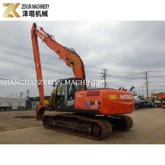 Excavadora original ZX200LC-3 de braço comprido 20T Capacidade e Boom de longo alcance
