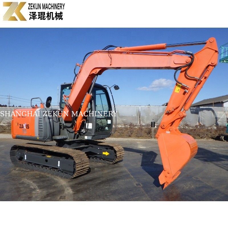 Pequena Mini 7Ton Hitachi Zaxis 70 Crawler Excavator ZX70 com 2001-4000 horas de trabalho