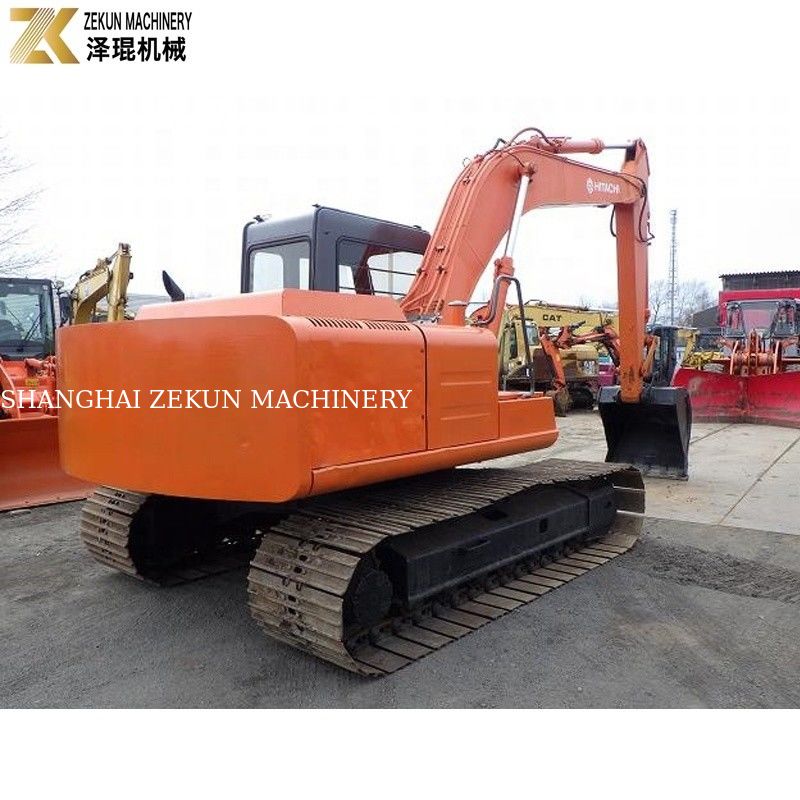 Excavadora Hitachi EX120-1 para rolagem em estradas fabricada no Japão