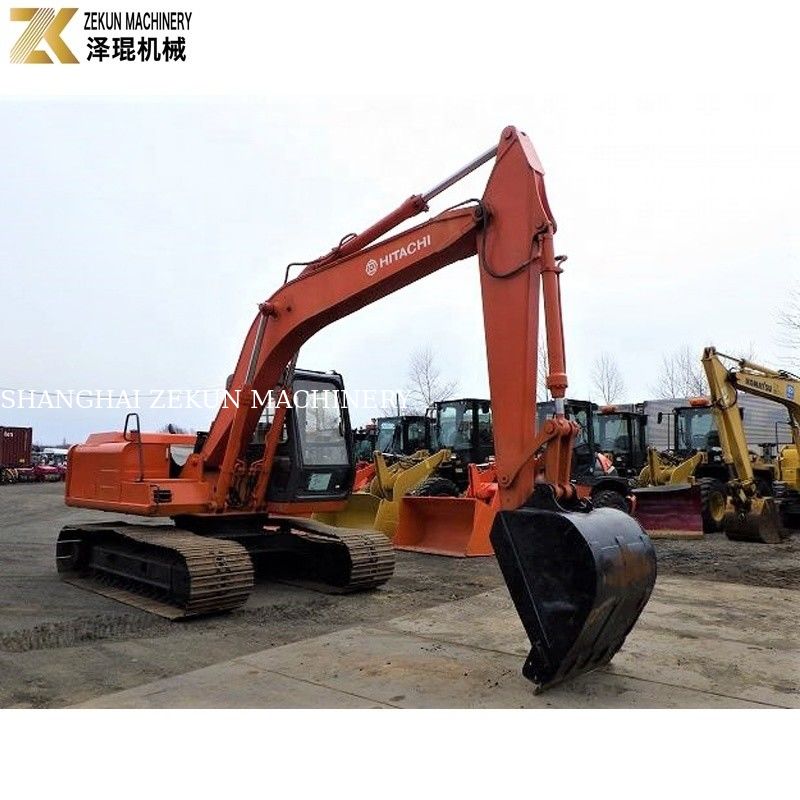 Excavadora Hitachi EX120-1 para rolagem em estradas fabricada no Japão