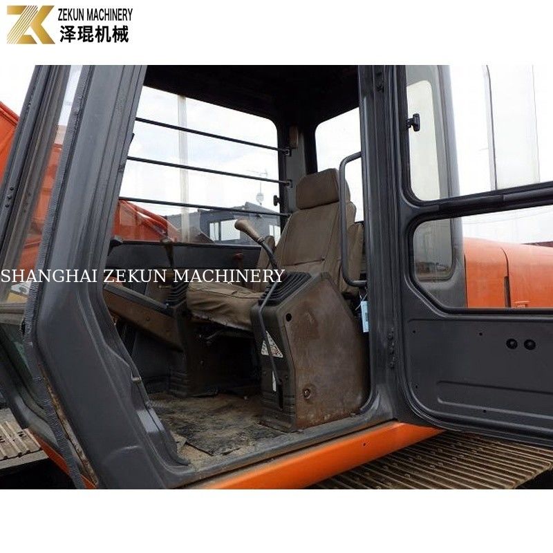 Excavadora Hitachi EX120-1 para rolagem em estradas fabricada no Japão