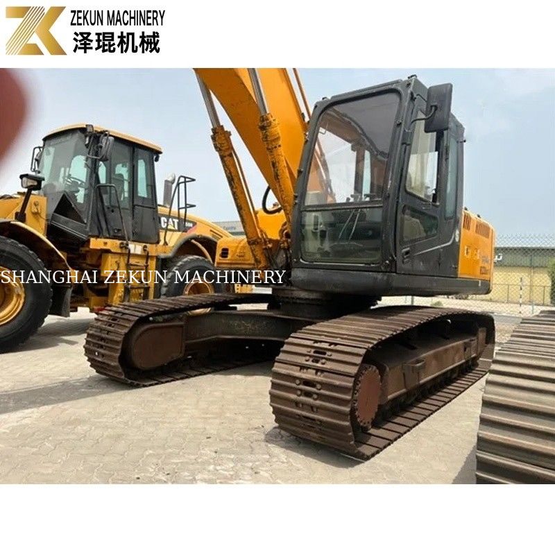 Coreia do Sul 22 toneladas Usado Hyundai R220LC-7 Excavator Para Escavação Ano 2016