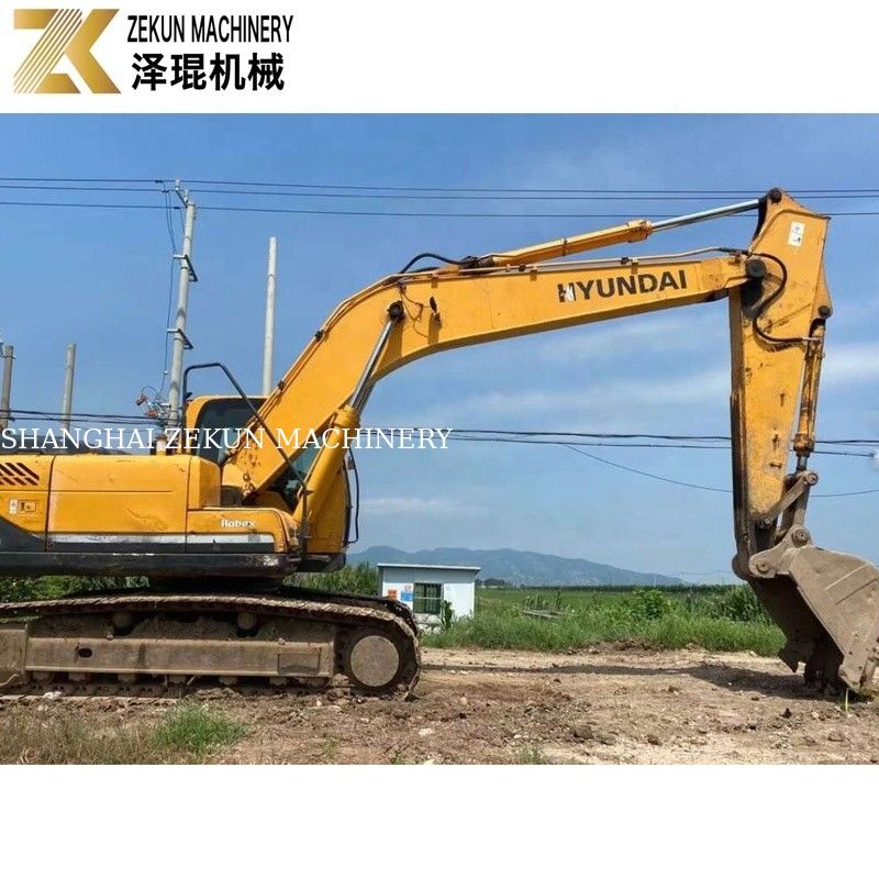 112KW 2018 Hyundai R215 Excavator 215-9 21,5 toneladas Excavatores de segunda mão