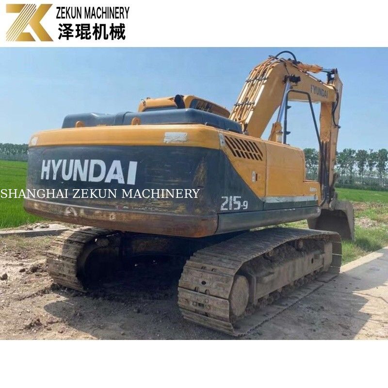 112KW 2018 Hyundai R215 Excavator 215-9 21,5 toneladas Excavatores de segunda mão