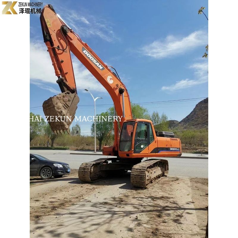 DH300-7 Excavadora Usada Doosan 30Ton 2017 Ano cilindro hidráulico para mineração