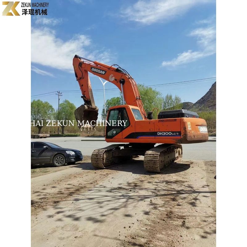DH300-7 Excavadora Usada Doosan 30Ton 2017 Ano cilindro hidráulico para mineração
