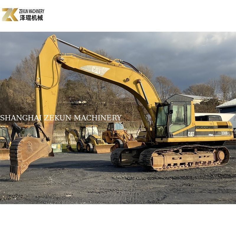 Excavadora usada CAT 330BL de fabricação japonesa com 4001-6000 horas de trabalho e competitiva